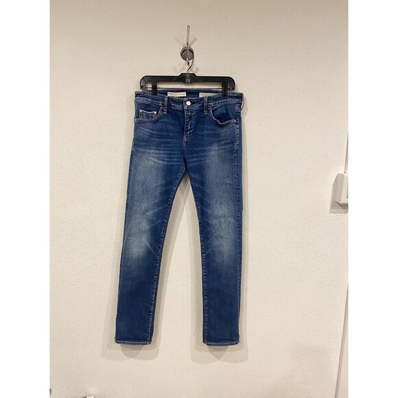 Pilcro And The Letterpress Parallel Selvage Jeans Womens 30 Denim Mid Rise Skinn - Picture 2 of 5